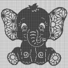ART ELEPHANT 5 CROCHET AFGHAN PATTERN GRAPH