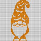 HALLOWEEN GNOME CROCHET AFGHAN PATTERN GRAPH