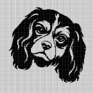 CAVALIER KING CHARLES DOG 3 CROCHET AFGHAN PATTERN GRAPH