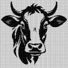 COW HEAD 6 CROCHET AFGHAN PATTERN GRAPH