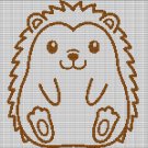 LITTLE HEDGEHOG CROCHET AFGHAN PATTERN GRAPH
