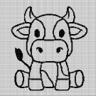 LITTLE BULL 2 CROCHET AFGHAN PATTERN GRAPH