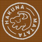 HAKUNA MATATA CROCHET AFGHAN PATTERN GRAPH