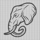ELEPHANT HEAD 6 CROCHET AFGHAN PATTERN GRAPH