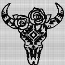 NATIVE AMERICAN SYMBOL 2 CROCHET AFGHAN PATTERN GRAPH