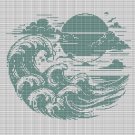 SEA 3 CROCHET AFGHAN PATTERN GRAPH