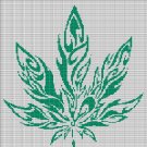 ART CANABIS CROCHET AFGHAN PATTERN GRAPH