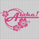 ALOHA CROCHET AFGHAN PATTERN GRAPH