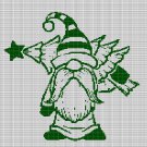 CHRISTMAS GNOME 9 CROCHET AFGHAN PATTERN GRAPH