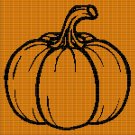 PUMPKIN 4 CROCHET AFGHAN PATTERN GRAPH