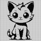 LITTLE CAT 9 CROCHET AFGHAN PATTERN GRAPH LITTLE CAT 9 CROCHET AFGHAN PATTERN GRAPH