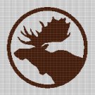 MOOSE 5 CROCHET AFGHAN PATTERN GRAPH