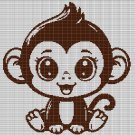 LITTLE MONKEY 4 CROCHET AFGHAN PATTERN GRAPH