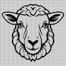 SHEEP HEAD 2 CROCHET AFGHAN PATTERN GRAPH