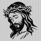 JESUS FACE 7 CROCHET AFGHAN PATTERN GRAPH