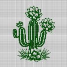 CACTUS 8 CROCHET AFGHAN PATTERN GRAPH