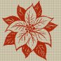 POINSETTIA CROCHET AFGHAN PATTERN GRAPH