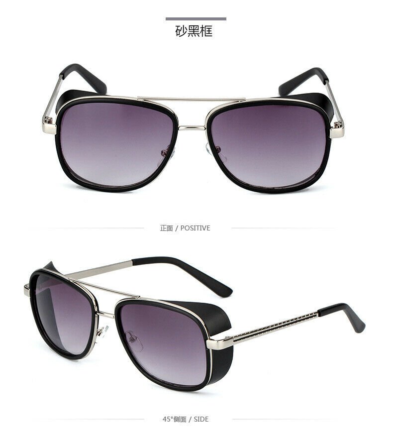 Iron Man TONY STARK Sunglasses Color Lens Robert Downey #05