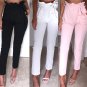 New Women High Waist Pants Women Color Leggings Stretchy Comfortable Clothes Fashion Pencil Pants