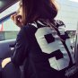 Basic Jackets Fashion Long Sleeve Letter written VOUGE Casul Coats