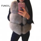 2017 Winter Women Fur Coat Thick Warm Luxury Slim Vest High Quality Fashion Coat Women