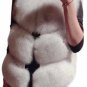 2017 Winter Women Fur Coat Thick Warm Luxury Slim Vest High Quality Fashion Coat Women