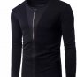 GustOmerD New Fashion Patchwork T-shirt  High  Quality  Slim Fit  Long Sleeve Male T-shirts