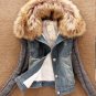 Winter Style Women Hoodie Cowboy cotton Coat Jacket