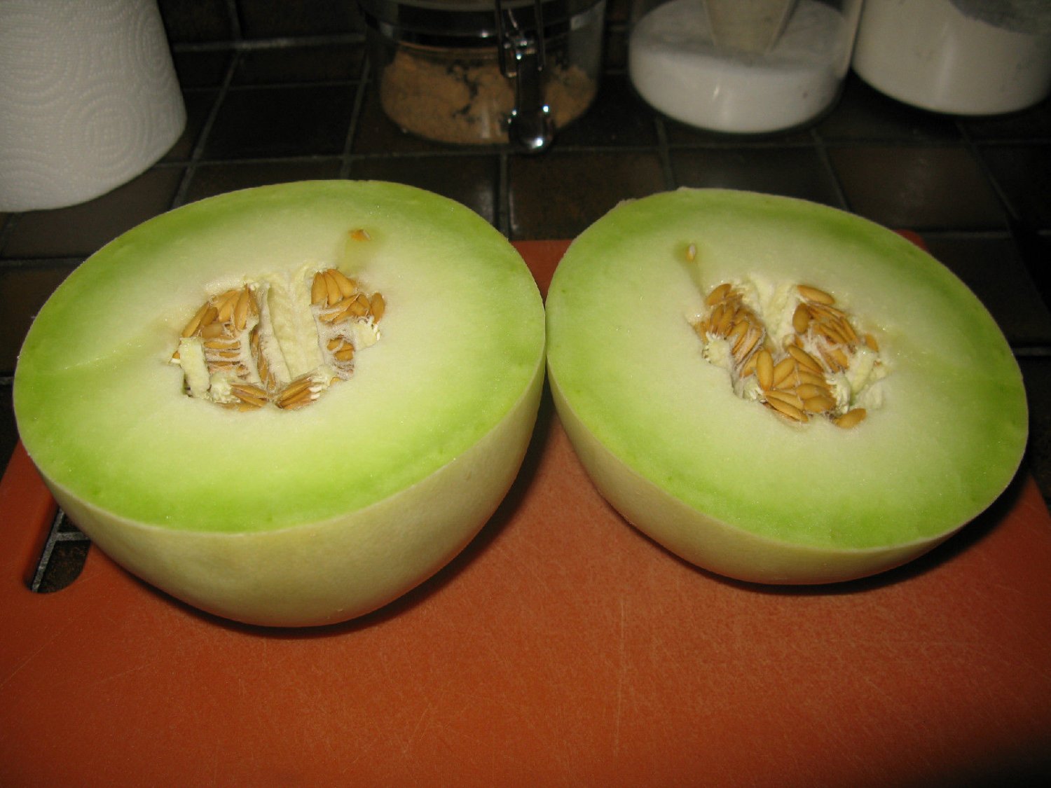melon, HONEY DEW, honeydew GREEN FLESH, 17 SEEDS!