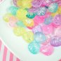 ssorted Pastel Iridescent foil Seashell Cabochons, Glitter Seashells jocad (5 Pieces)