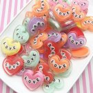 Multicolor Pastel Glittery Resin Valentine Heart Cabochons with Love Word Insider jocad (3 Pieces) Multicolor Pastel Glittery Resin Valentine Heart Cabochons with Love Word Insider jocad (3 Pieces)