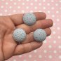 Resin Moon Cabochons, Moon Crater Cab jocad (6 Pieces)