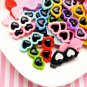 Assorted Small Heart Sunglasses Cabochons, Heart Cute Flatback Cabs jocad (8 Pieces)