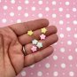 Assorted Pastel Soft Silicone Star Cabs, Cute Kawaii Star Cabochons jocad (15 Pieces)
