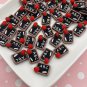 Chalkboard School Cabs, Grade School Cabochons jocad (8 Pieces)