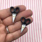 Miniature Resin Scissor Cabochons, Back to School Office Cabs jocad (6 Pieces) Miniature Resin Scissor Cabochons, Back to School Office Cabs jocad (6 Pieces)