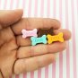 Assorted Dog Bone Cabochons, Dog Treat Cabs, 18x10x4mm jocad (10 Pieces)