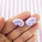 Mixed Pastel Chibi Wing Cabochons Angel Wings jocad (6 Pair / 12 Pieces)
