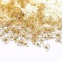 Tiny 6mm Gold Toned Hollow Cherry Dangle Cabochons, Cute Kawaii Nail Cherry Cabs jocad (50 Pieces)