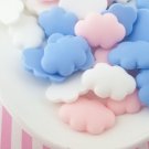 Assorted Cloud Cabochons, Sweet Kawaii Cabs jocad (9 Pieces)