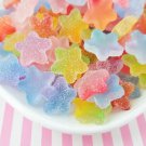 Assorted Soft Resin Sugared Solid and Ombre Star Cabs, Gummy Candy, Jelly Cabs jocad (6 Pieces) Assorted Soft Resin Sugared Solid and Ombre Star Cabs, Gummy Candy, Jelly Cabs jocad (6 Pieces)