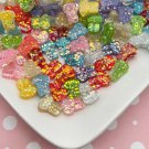 Glitter Resin Bunny Love Cabochons, Rabbit Cabs, Cute Bling Cabs jocad (12 Pieces) Glitter Resin Bunny Love Cabochons, Rabbit Cabs, Cute Bling Cabs jocad (12 Pieces)