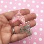 Assorted Glitter Mermaid Cabochon Pendants jocad (6 Pieces)
