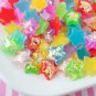 Assorted Color Iridescent Foil Resin Star Cabochons, Star Cabs, Cute Bling Cabs jocad (8 Pieces)