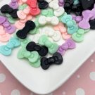 Assorted Bow Cabochons, Flat backed Resin Bowknot Cabs, Cute Bows jocad (10 Pieces)