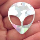 Holographic Alien Cabochon Pendants jocad (3 Pieces)