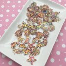Assorted Glittery Sea Life Cabochons jocad (8 Pieces)