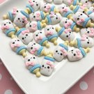 Multicolor Pastel Baby Bottle Cabochons Baby Shower Favors jocad (6 Pieces)