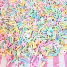 UNICORN DREAMS Pastel Polymer Clay Fake Sprinkles jocad (Container: Approx. 4-5 Grams)