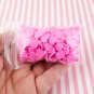 Larger Size Pink Polymer Clay Assorted Heart Sprinkles, Heart Nail Art Slice, jocad (Bag: 30 Grams)
